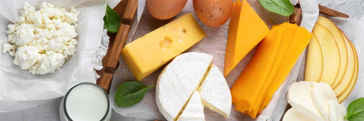 Cheese, potatoes and vegetables