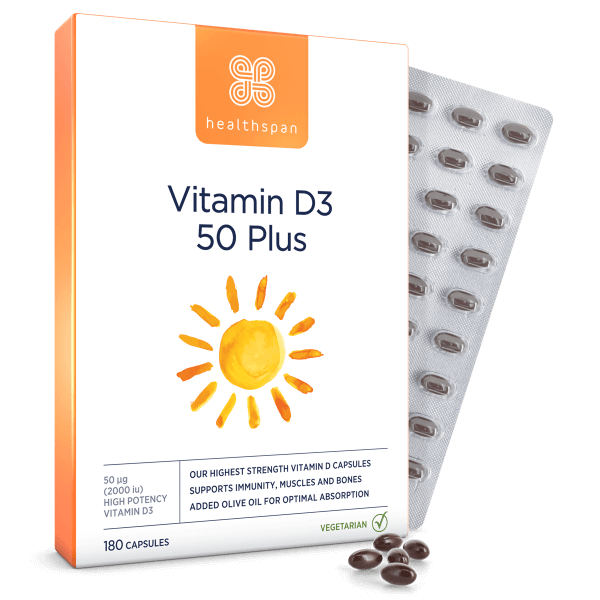 Vitamin D3 50 Plus pack