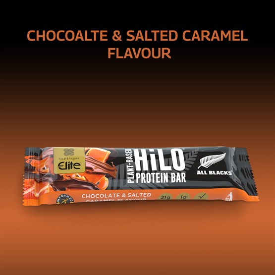 Elite All Blacks Plant−Based HiLo® Protein Bar 
