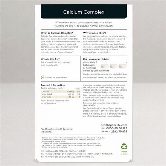 Elite Calcium Complex 