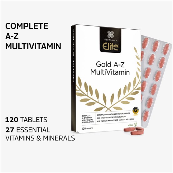 Elite Gold A−Z Multivitamin 