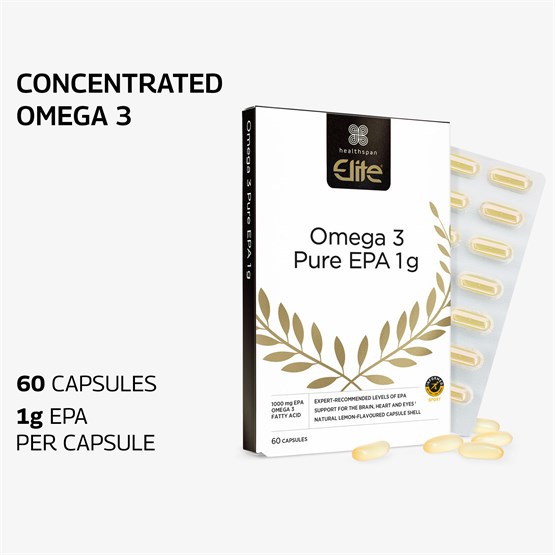 Elite Omega 3 Pure EPA 1g 