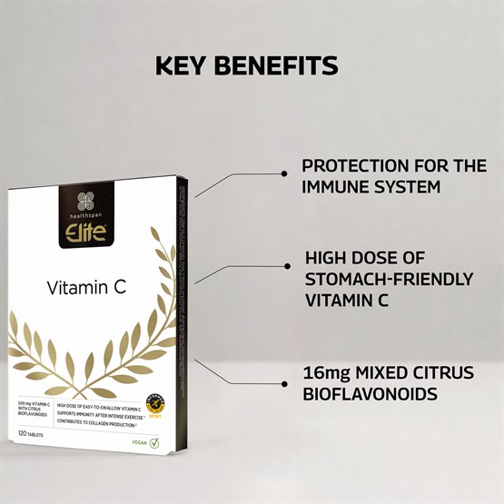 Elite Vitamin C 500mg 