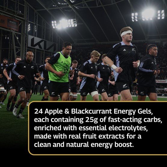 Elite All Blacks Energy Gels 