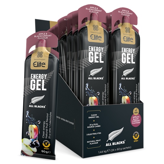 Elite All Blacks Energy Gels 