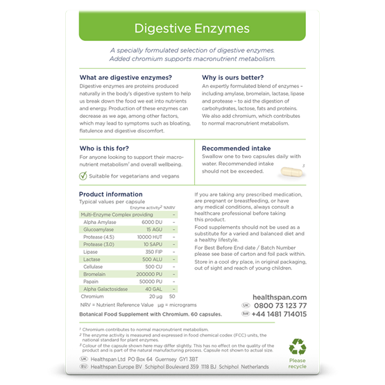 Digestive Enzymes 