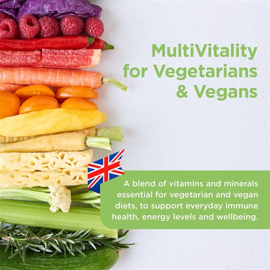 MultiVitality® For Vegetarians & Vegans 