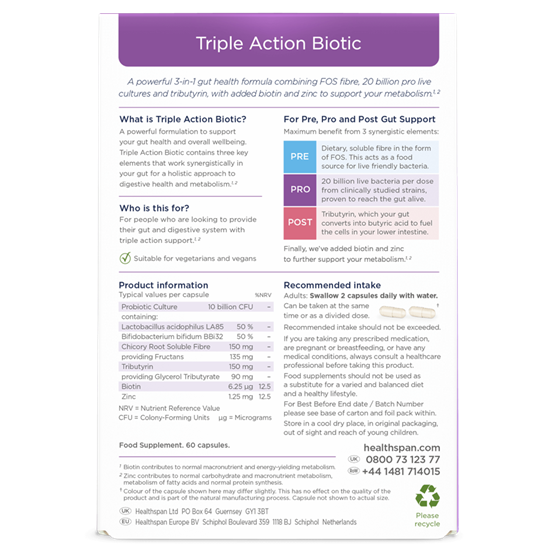 Triple Action Biotic 