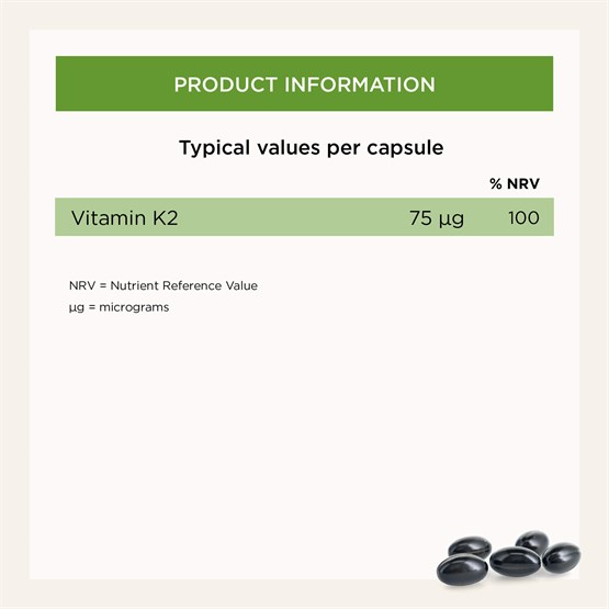 Vitamin K2 75µg 