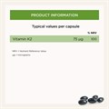 Vitamin K2 75µg 