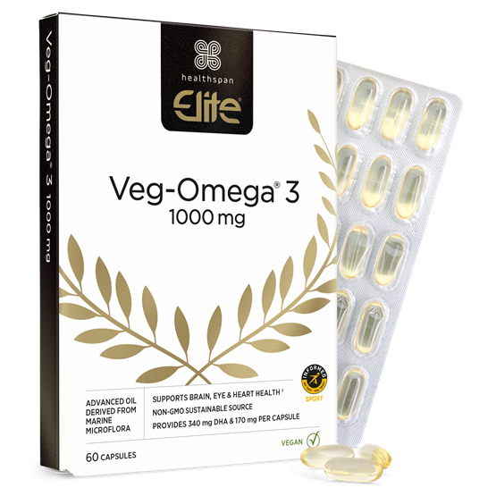 Elite Veg−Omega® 3 1000mg