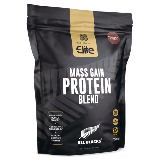 Elite All Blacks Mass Gain Protein Blend − Chocolate
