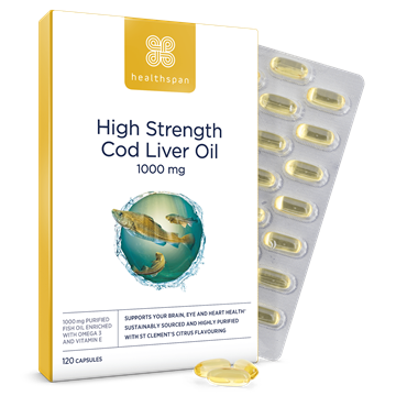 Cod Liver Oil Capsules 1000mg